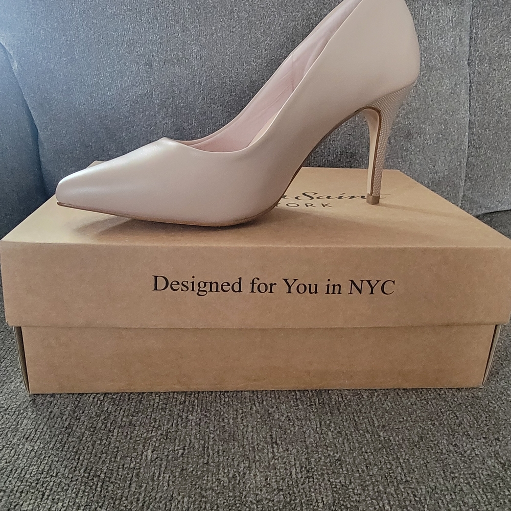 Chic Beige Stiletto Heels